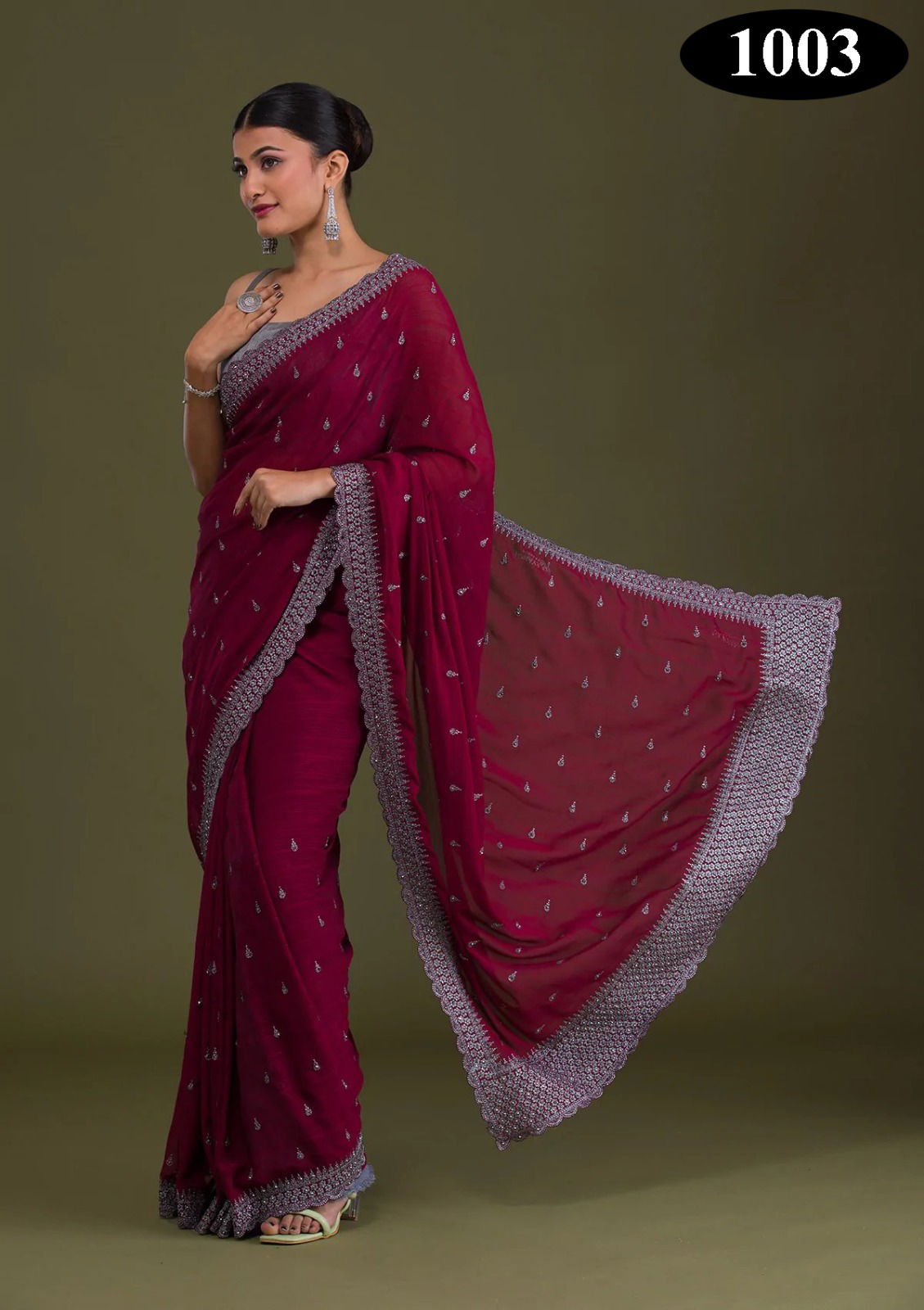 Riya By Fashion Lab 1001-1003 Party Sarees Catalog